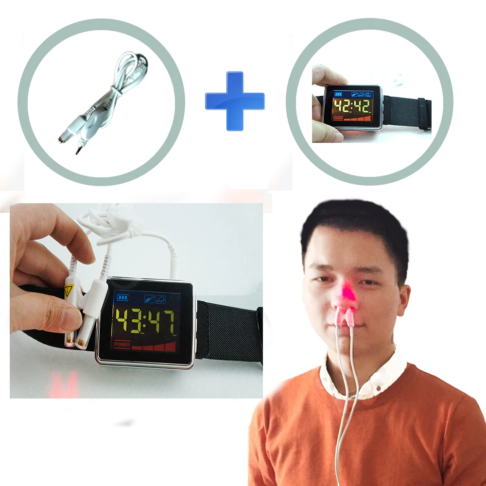 

New Health Care Product High Blood Pressure and Cholesterol Control Cold Laser Therapy Wrist Watch
