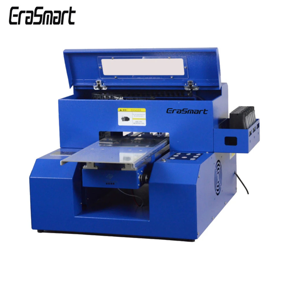 EraSmart A4 R330 Digital UV Flatbed Printing Machine Mini UV Printer