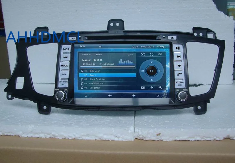 Cheap AHHDMCL Car Multimedia Player DVD Stereo Audio Radio Navigation For Kia K7 Cadenza 2009 2010 2011 2012 2013 2014 2015 2016 2017 3