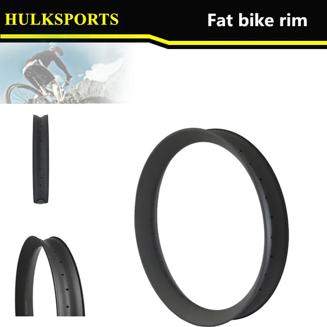 Cheap 26er fat bike carbon rims 90mm width 40mm depth fatbike rims carbon bicyle rims HK-M40-W90-26-A