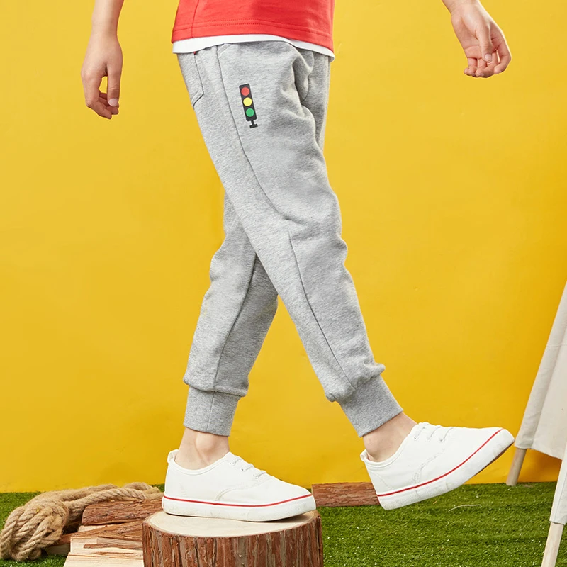 

Pioneer Camp kids Brand Pants New Spring Hot Sale Children Unisex Pants For Boys Pants 4-16 Years Kids Sport Trousers