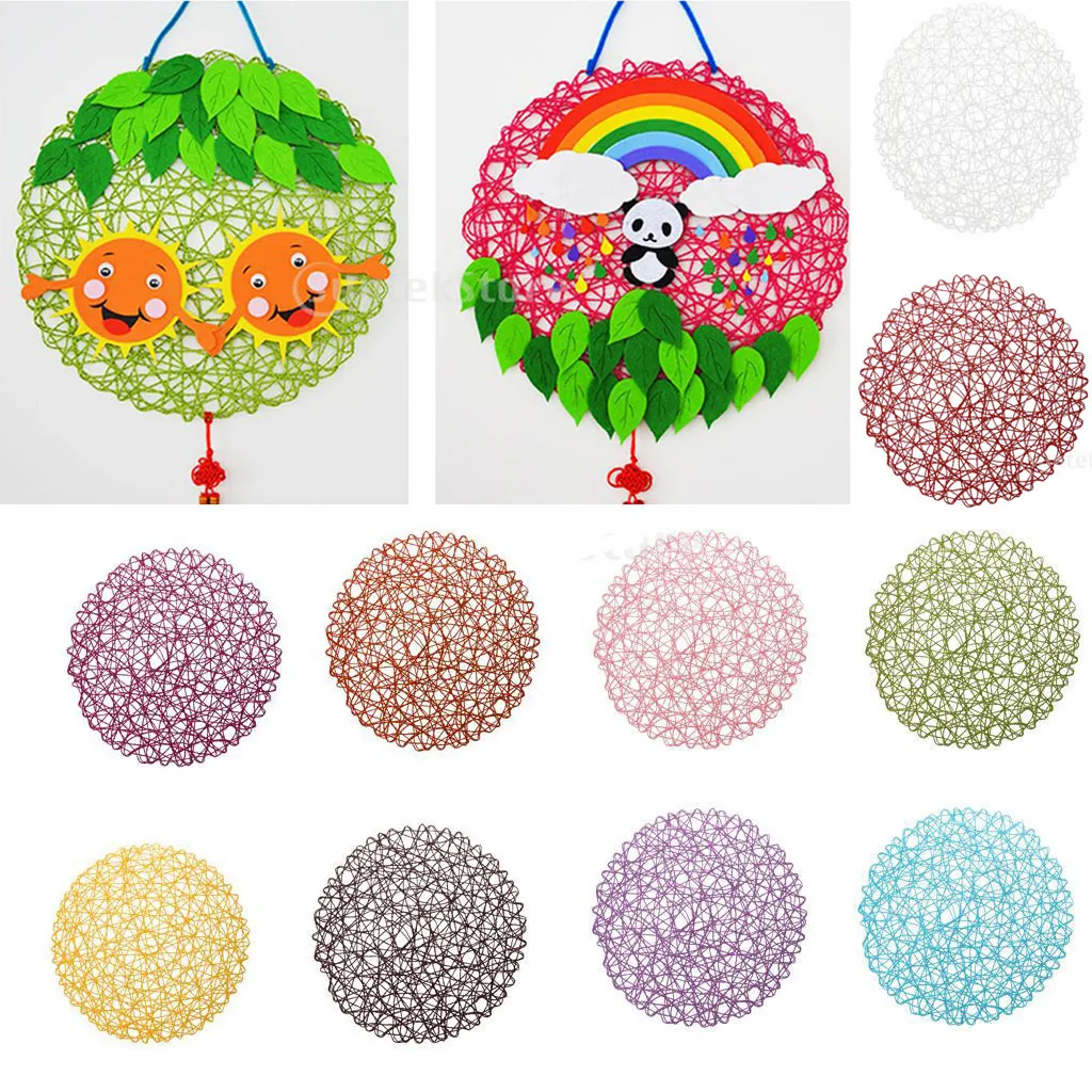 Round Paper Lace Dinner Table Mat Placemats Wedding Party Hanging Decoration