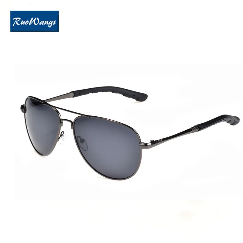 Мужские поляризованные солнцезащитные очки RuoWangs для вождения gafas de sol