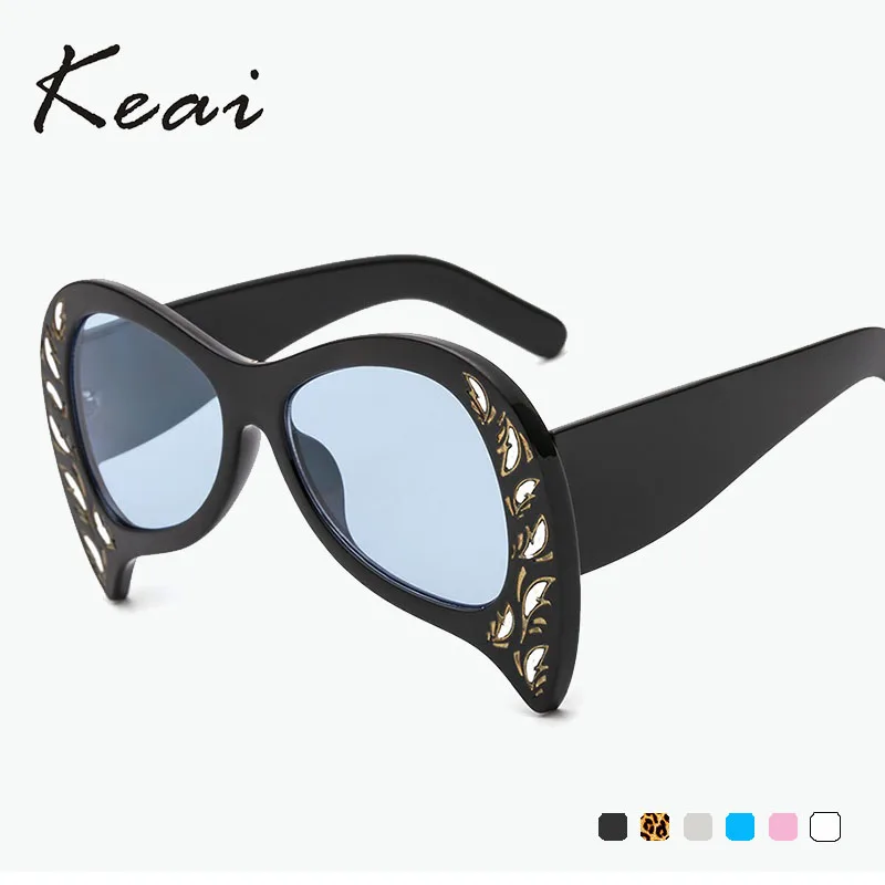 Cat eye Bat Classic Sunglasses Women Vintage Fashion Glasses Retro Oversized Sun glasses Brand Designer Goggle UV400