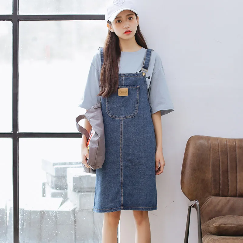 Korean Spring Denim Dress SD01489