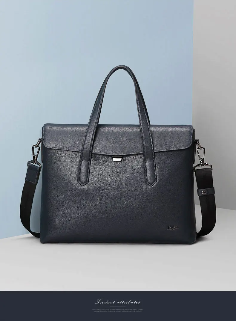 BVP мужской портфель из натуральной кожи, сумка, деловая сумка через плечо, сумки-мессенджеры, высокое качество из натуральной кожи, для