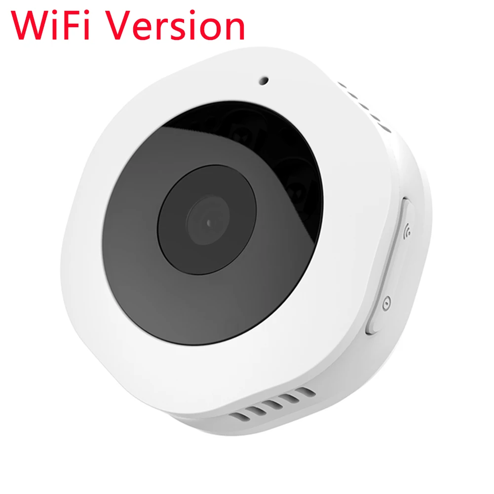 H6 DV WiFi мини-камера 1080P с функцией ночного видения, обнаружение движения, видеокамера, диктофон, мини-камера, беспроводная IP микро камера - Цвет: WiFi White