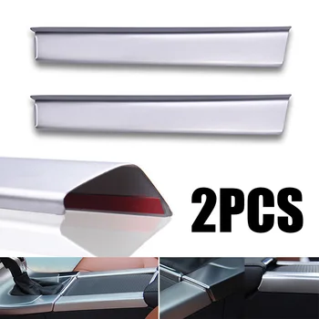 

Console For Volvo XC60 V60 S60 Pair Trim Stainless Steel Interior Water Cup Panel Cover Refit Decorative Silver