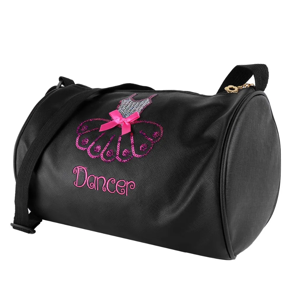 Очаровательная балетная танцевальная сумка для девочек, платье с вышивкой и блестящими пайетками, танцевальная спортивная сумка, ручная сумка на плечо, сумки для балерины, гимнастика