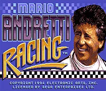Andretti Racing 16 bit MD игровая карта для sega Mega Drive для sega Genesis