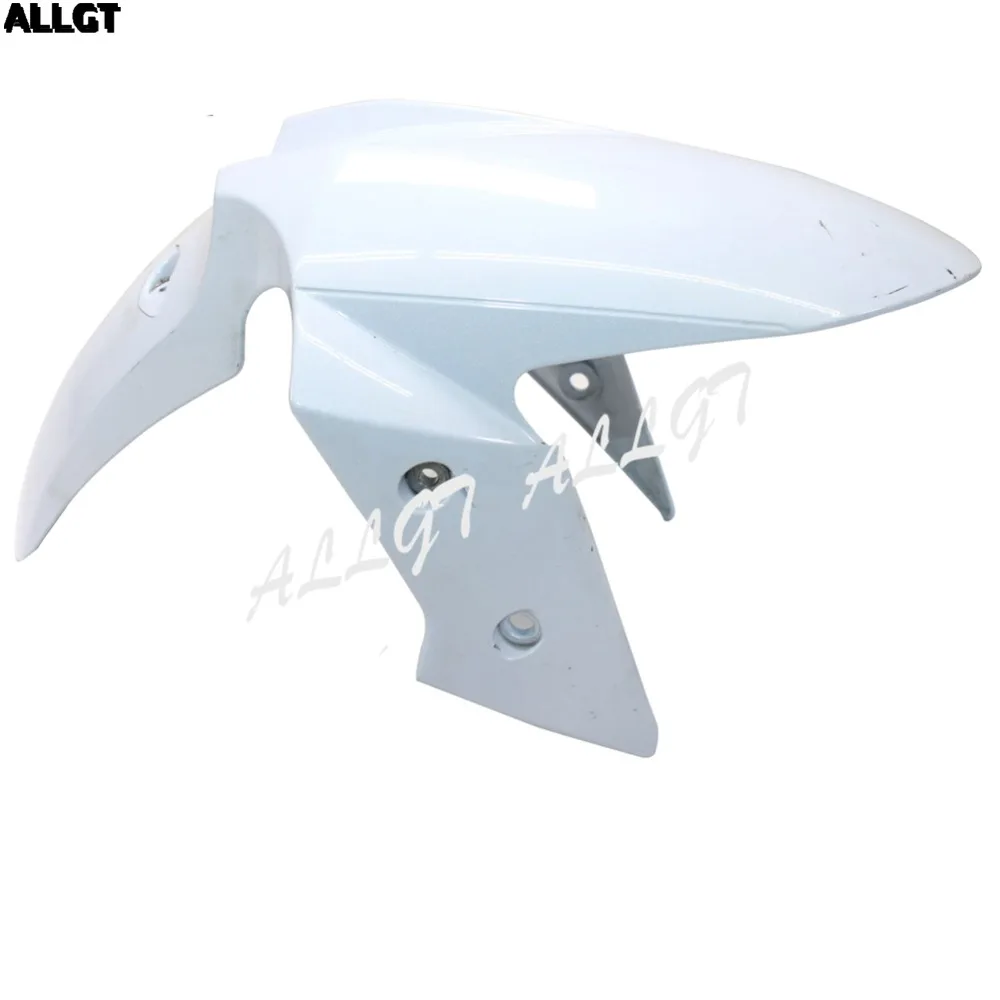 ALLGT Переднее Крыло Fender Fairng для Kawasaki Ninja 300 EX300 2013 2014 ZXR300 литьевая форма Unpaint White| |
