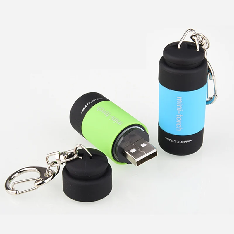 Новинка миниатюсветильник Водонепроницаемый светодиодный фонарик с USB