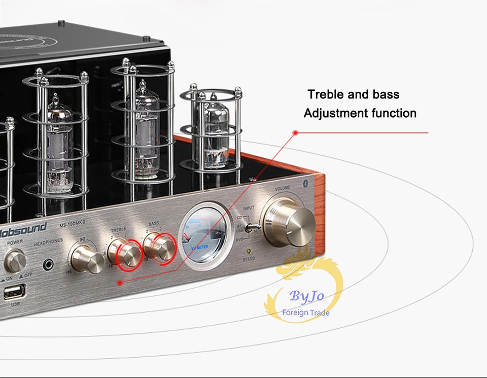 Nobsound MS-10D MKII MS-10D MKIII ламповый усилитель аудио мощности вакуумный ламповый усилитель Bluetooth усилитель 110 В или 220 В