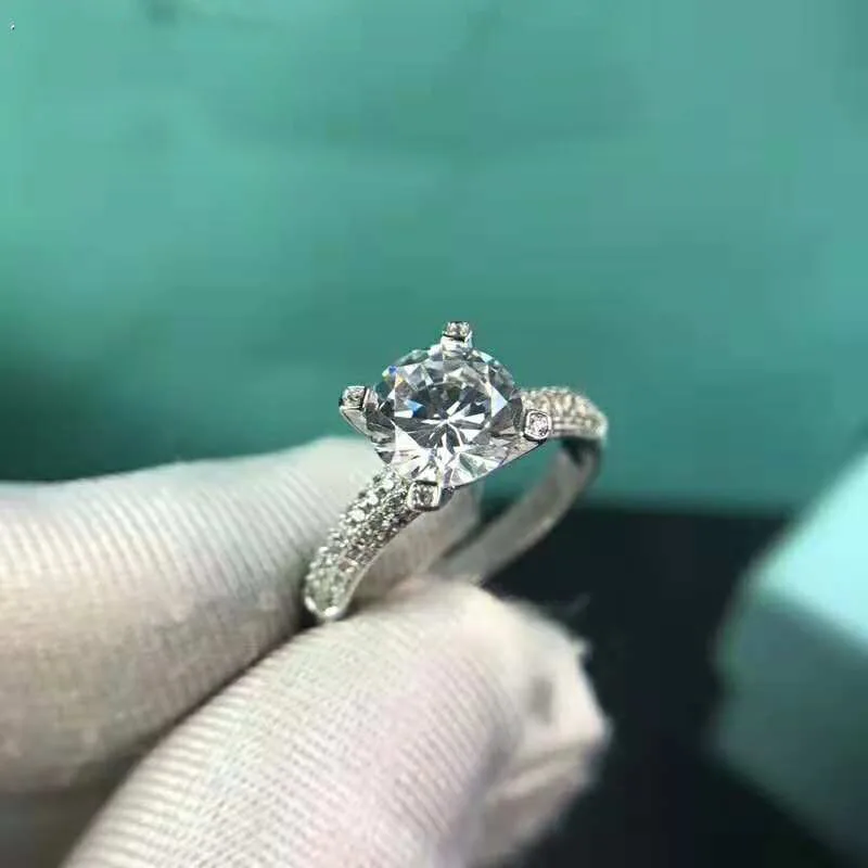 

100% 925 Sterling Silver Rings for Women Simple Design Ring Bijoux Femme Bridal Wedding Jewelry Engagement Accessories
