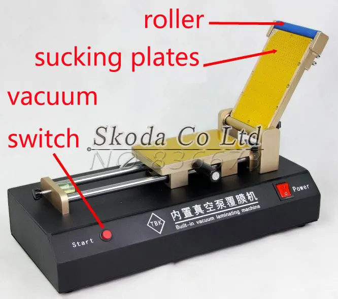 

TBK-761 Built-in Vacuum Pump Film OCA Laminator Laminating Machine for Iphone 6 plus LCD Touch Screen Repairing Machine