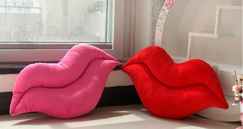 

Sexy Lip pillow Hold pillow Double lip plush toys Waist pillow Home Textile Free shipping