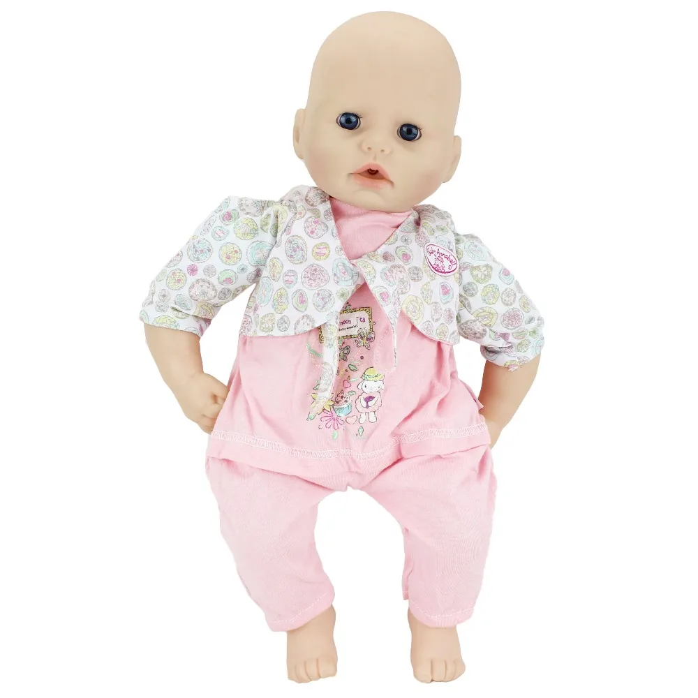 

Red Set Jumpsuits Doll Clothes Wear fit for 46cm/18nch doll, Children best Birthday Gift(only sell clothes)
