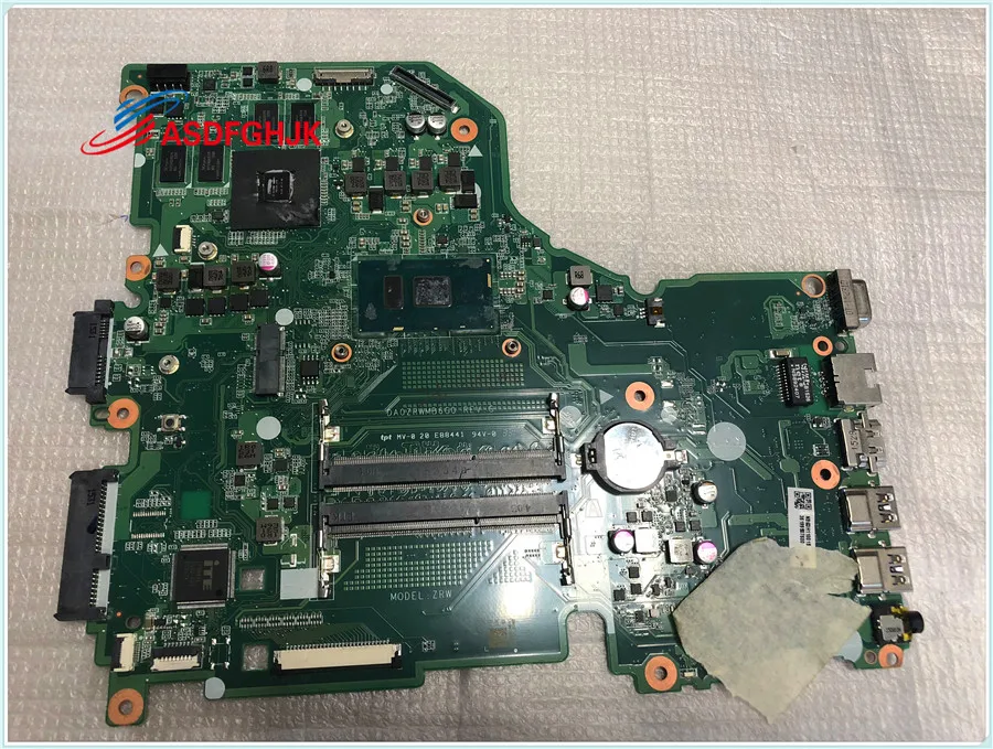 DA0ZRWMB6G0 Main Board for font b acer b font for aspire E5 572G E5 573G E5