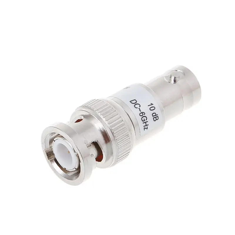 3W BNC Коаксиальный RF фиксированный аттенютор DC 6GHz прямой адаптер ATT: 3