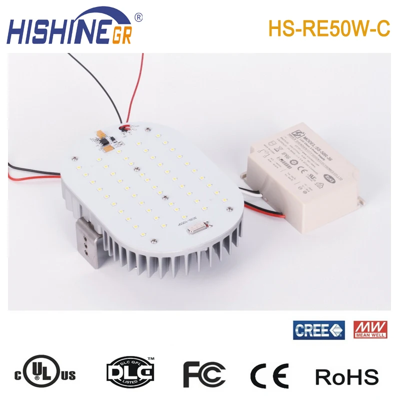 

E26 E27 E39 E40 Mogul Base 200-250W Metal Halide or HPS bulbs Replacement 50W Led Retrofit Led Indoor and Outdoor Lighting