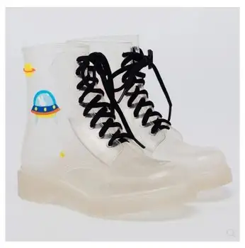 

Free shipping Children's shoes 2019 Baby girls Martin boot Girls rubber shoes spring Rain boots Baby girl shoes Children boots V