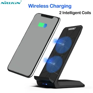 Image 1 - Nillkin 10W Qi Chargeur Sans Fil Rapide pour iPhone X XR XS De Charge Maximum Téléphone support pour samsung Note 9 8 S8 S9 S10 Plus Xiaomi Mi9 