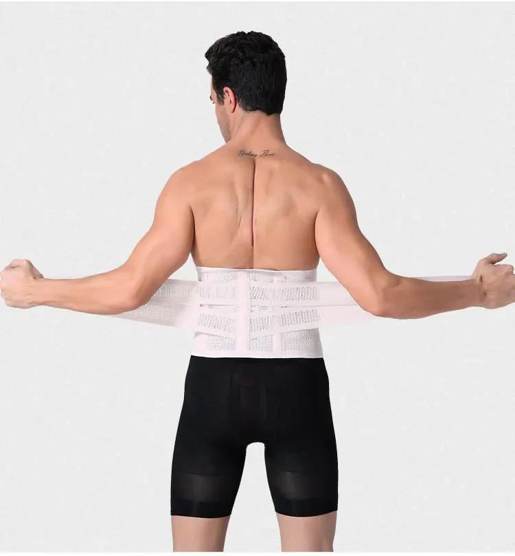 Stylish Men Tight Bellyband Waist Belt Beer Belly Elastic Corset Slimming Body Protected Shaping Band Belt (15)
