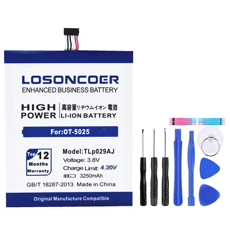 TLp029AJ Battery For Alcatel OneTouch Pop 3 5.5  OT-5025 OT-5025D Battery (13)