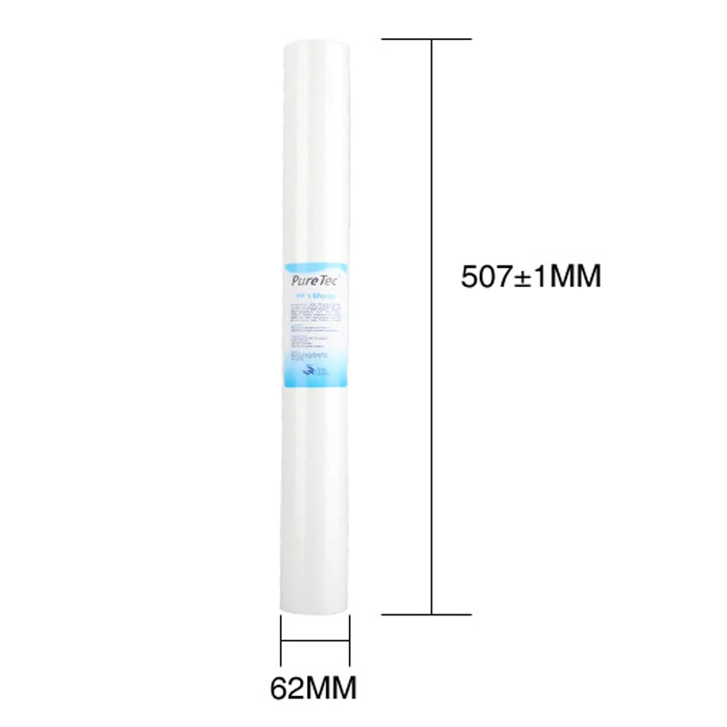 3 Levels 20 inch Water Filter Sets 1 Micron PPFSediment+UDFGAC Granular Activated Carbon+Carbon Block CTO Osmosis Purifier (5)