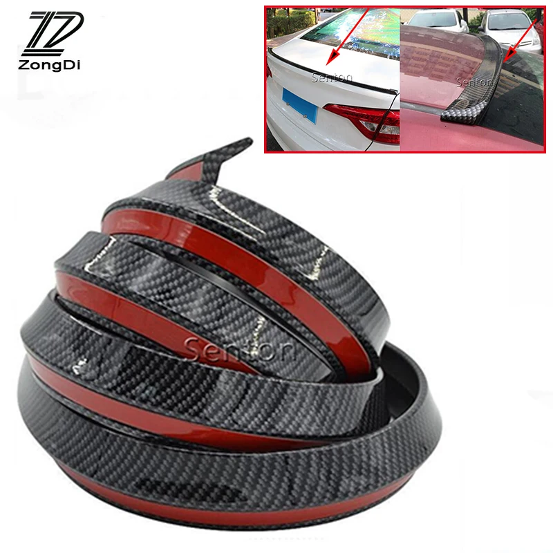 

ZD Car Carbon Front Rear Bumper Lip Tail Protection Spoilers For Skoda Octavia A5 A7 2 Fabia Yeti BMW E60 F30 X5 E53 Inifiniti