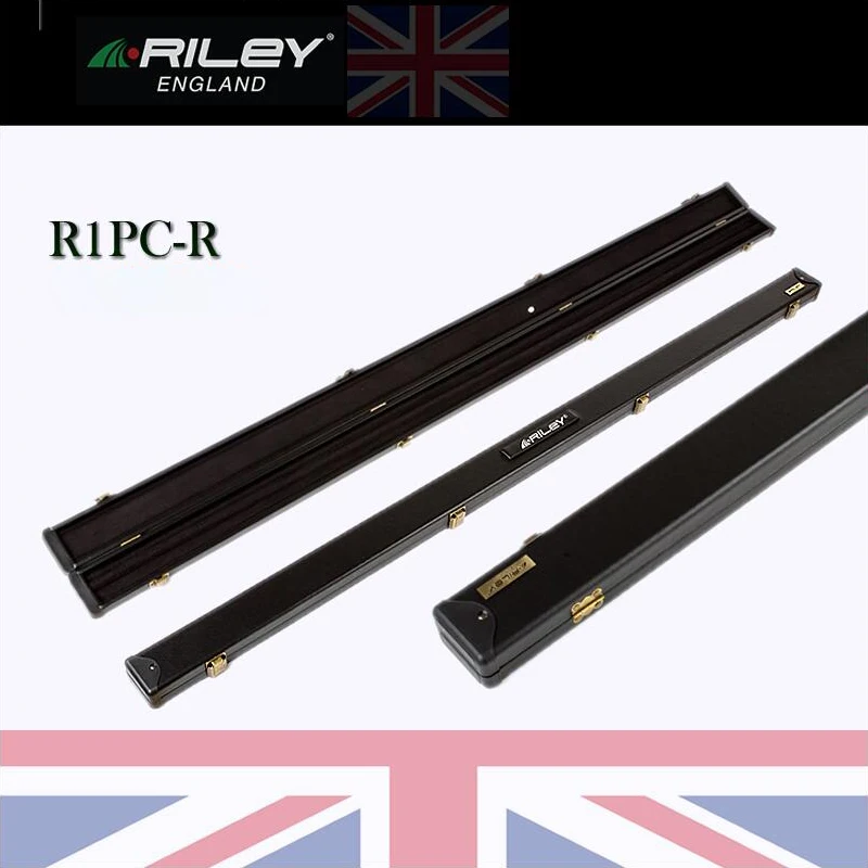 Riley R1PC-1 스누커 큐 케이스 상자 3/4 막대 상자 내구성 키트 상자 내구성 키트 상자 전문 당구 스틱 액세서리 2019