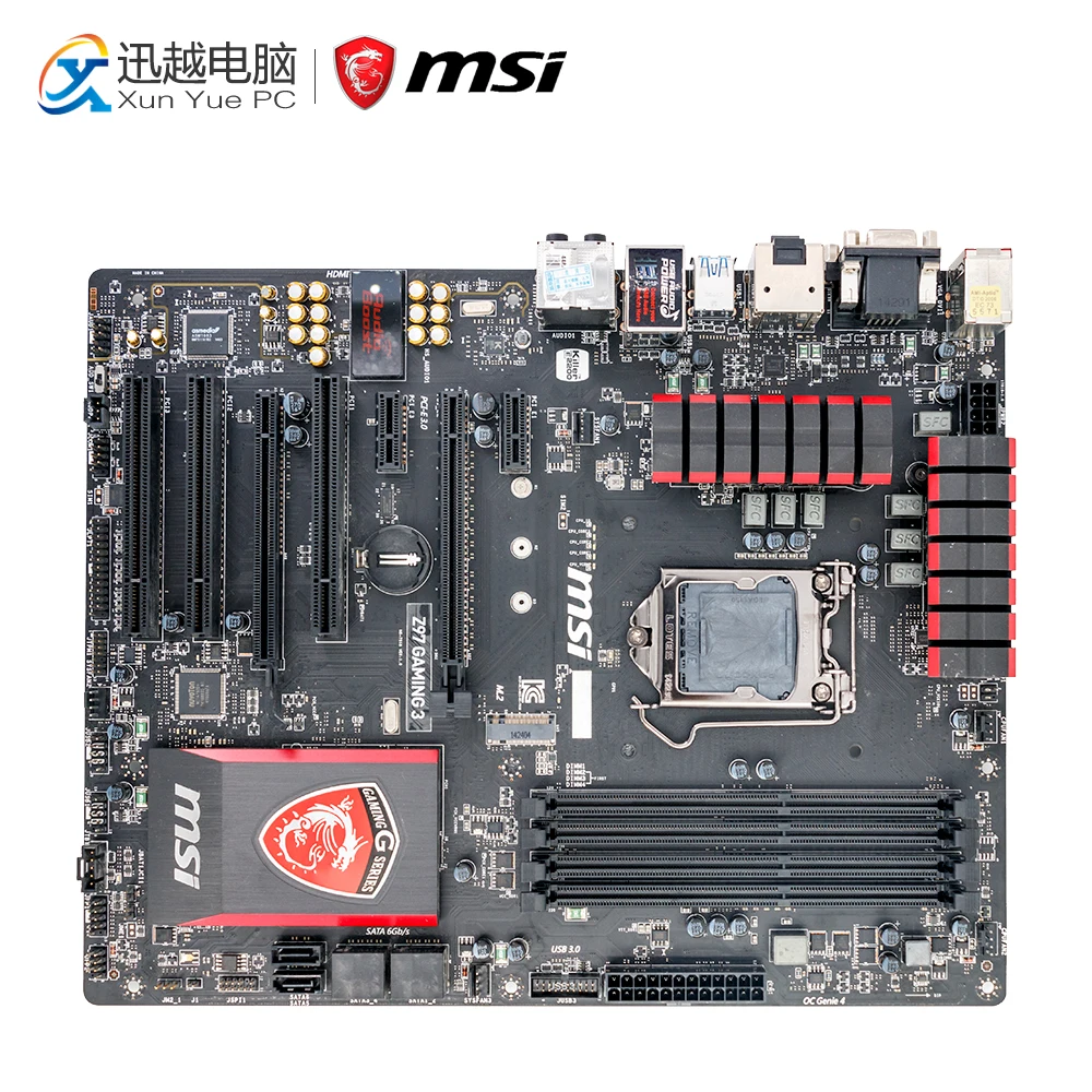 

MSI Z97 GAMING 3 Desktop Motherboard Z97 Socket LGA 1150 i3 i5 i7 DDR3 32G ATX On Sale