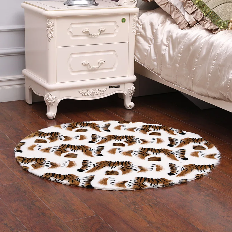 Мягкий искусственный овечий ковер для гостиной, спальни, коврик из искусственной шерсти, теплый Пушистый Ковер, нескользящий Текстильный коврик с мехом