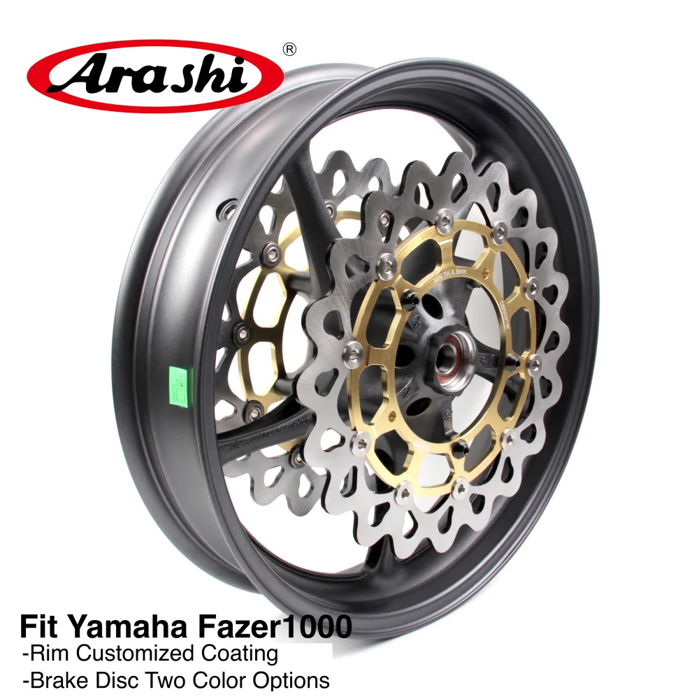 Передний обод колеса Arashi FZ1 2006-2009 для YAMAHA FZ 1 FZ1-Fazer 1000 2006 2007 2008 06 07 08 09 передний