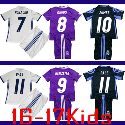 2016 2017he лучшие Детские Малыш Майо TMaillot качества Джерси TopThai дети Тайский Дети Де