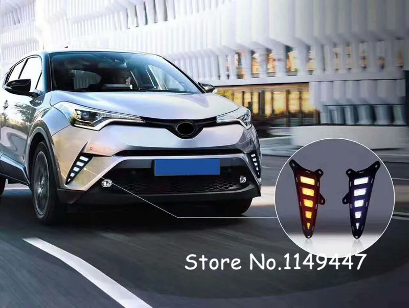 For Toyota C HR 2016 2017 2018 Car styling font b Exterior b font Front Air