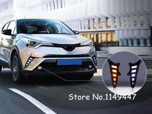 For Toyota C HR 2016 2017 2018 Car styling font b Exterior b font Front Air