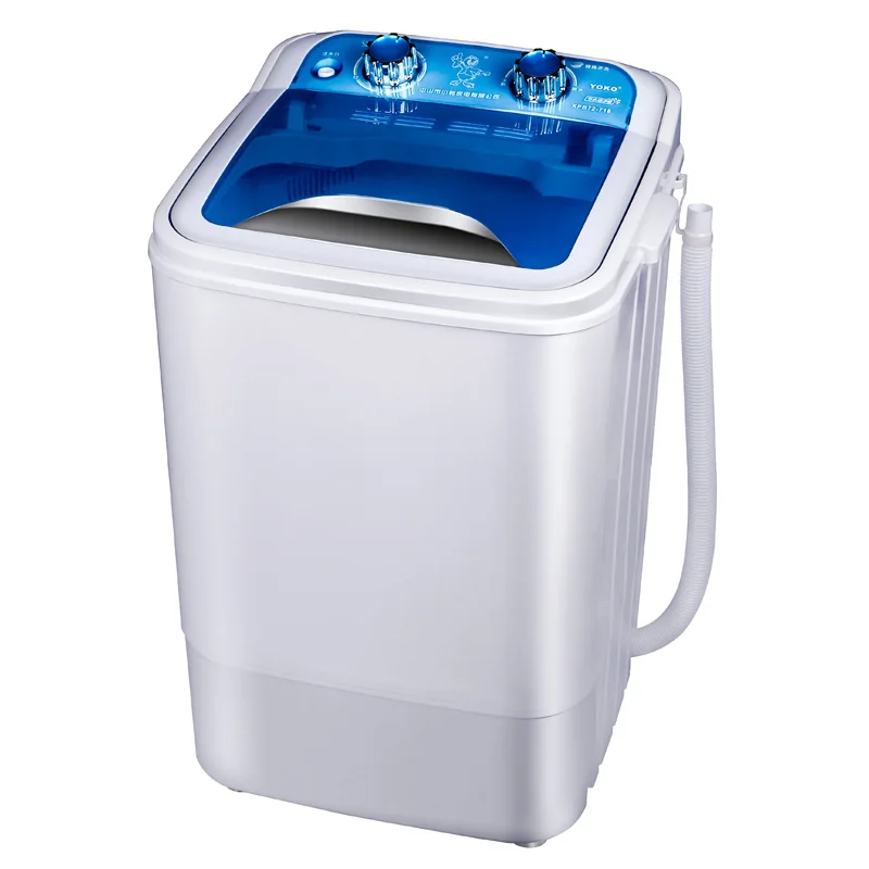 2016 Mass 7 small single barrel mini washing machine with drier