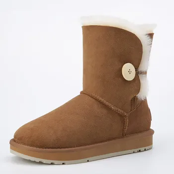

Women Winter Snow Boots Short Suede Boots Woman Winter Shoes Snow Boots