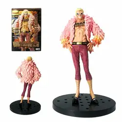 7 "одна деталь donquixote doflamingo DXF Grandline для мужчин 15th Edition vol.8 коробку 18 см ПВХ аниме фигурку модель куклы игрушечные лошадки