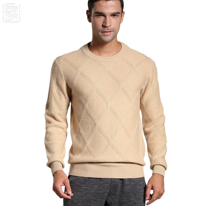 big & tall round neck sweaters