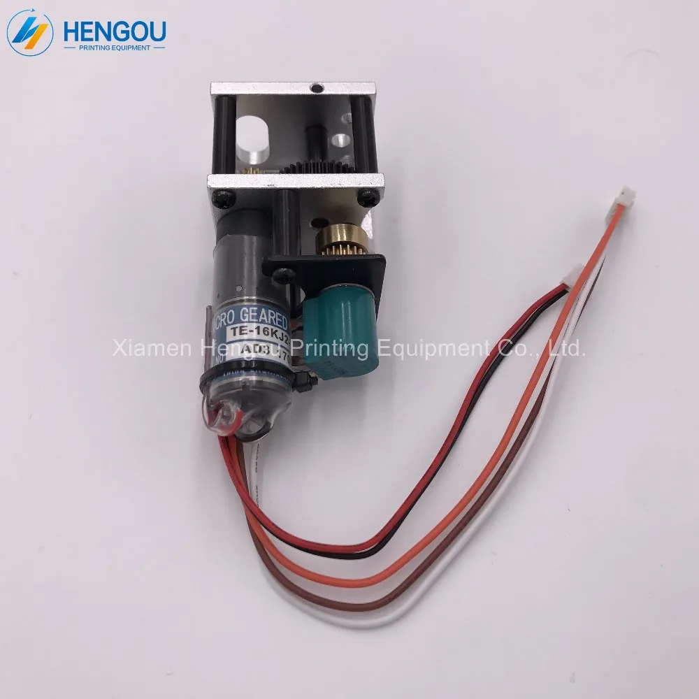 

1 Set China Post Free Shipping Complete Ink Key Motor Ryobi Printing Motor with Wire TE-16KJ2-12-576 TE16KJ2-12-576