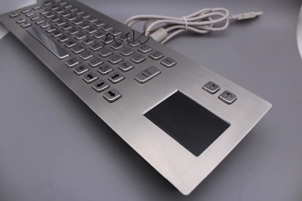 wonderful  Metal touchpad Keypad Touch the keyboard Kiosk Metal Keypad terminal keyboard Conductive Rubber Key