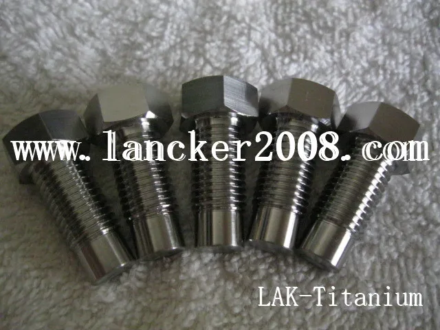 Болт с шестигранной головкой из титана M10 * 1 25*22 5 Gr5 хвостовиком 8 35 для двигателя |