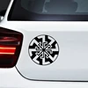 CS-1041#15*15cm Slavic Kolovraty funny car sticker vinyl decal silver/black for auto car stickers styling car decoration ► Photo 2/6