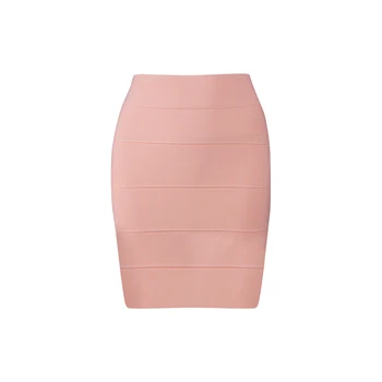 

KLEEZY New Arrival 2018 Pencil Skirt New Bandage Women Gold&silver Mini Skirts HS001