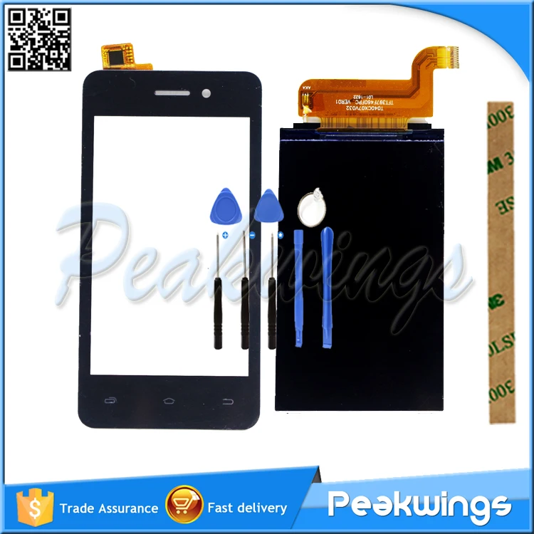 

4.0"inch LCD Display For Micromax Bolt Q301 Touch Screen Digitizer Panel With LCD Screen Replacement