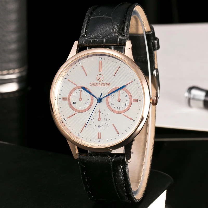 Relojes 2018 Watch Men Fashion Business 2-eye Quartz Clock Mens Watch Luxury Brand Sport Waterproof Wristwatch Relogio Masculino