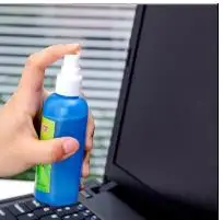 Mobile phone cleaner desktop computer set cleaning agent