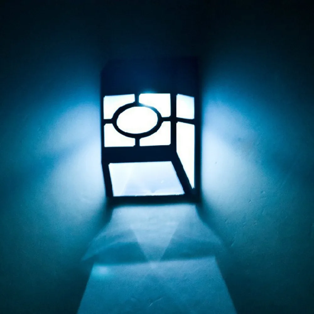Solar Power Wall Light Outdoor LED Lamp Waterproof For Patio Fence Stairs Sconce Emergency Garden Floor Entrance Corridor Lamp